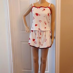 Hearts of Love Waffle Knit Lounge Set NWT